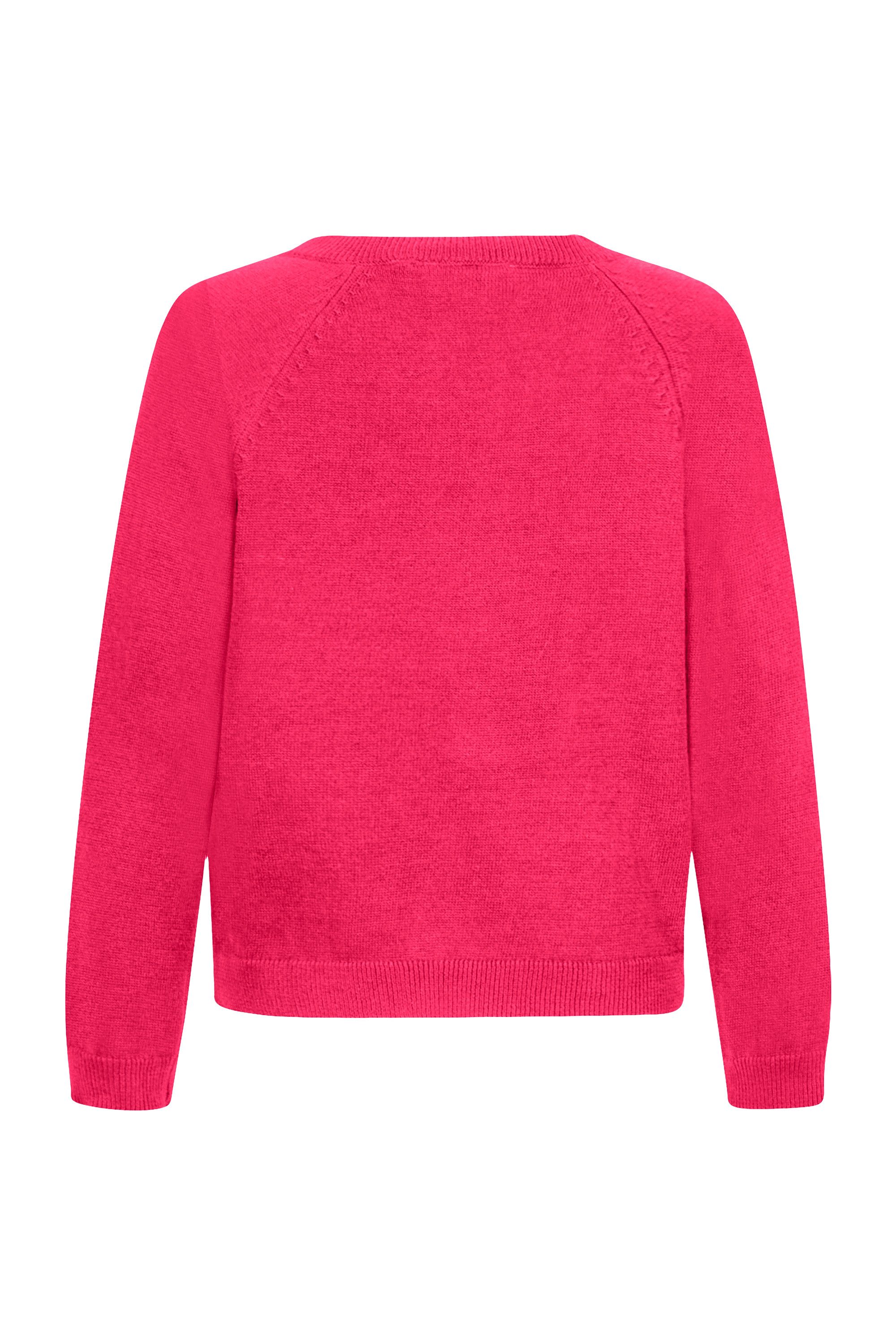 happy girls Strickjacke mit hochwertigem Strickmuster im vorderen Brustbereich