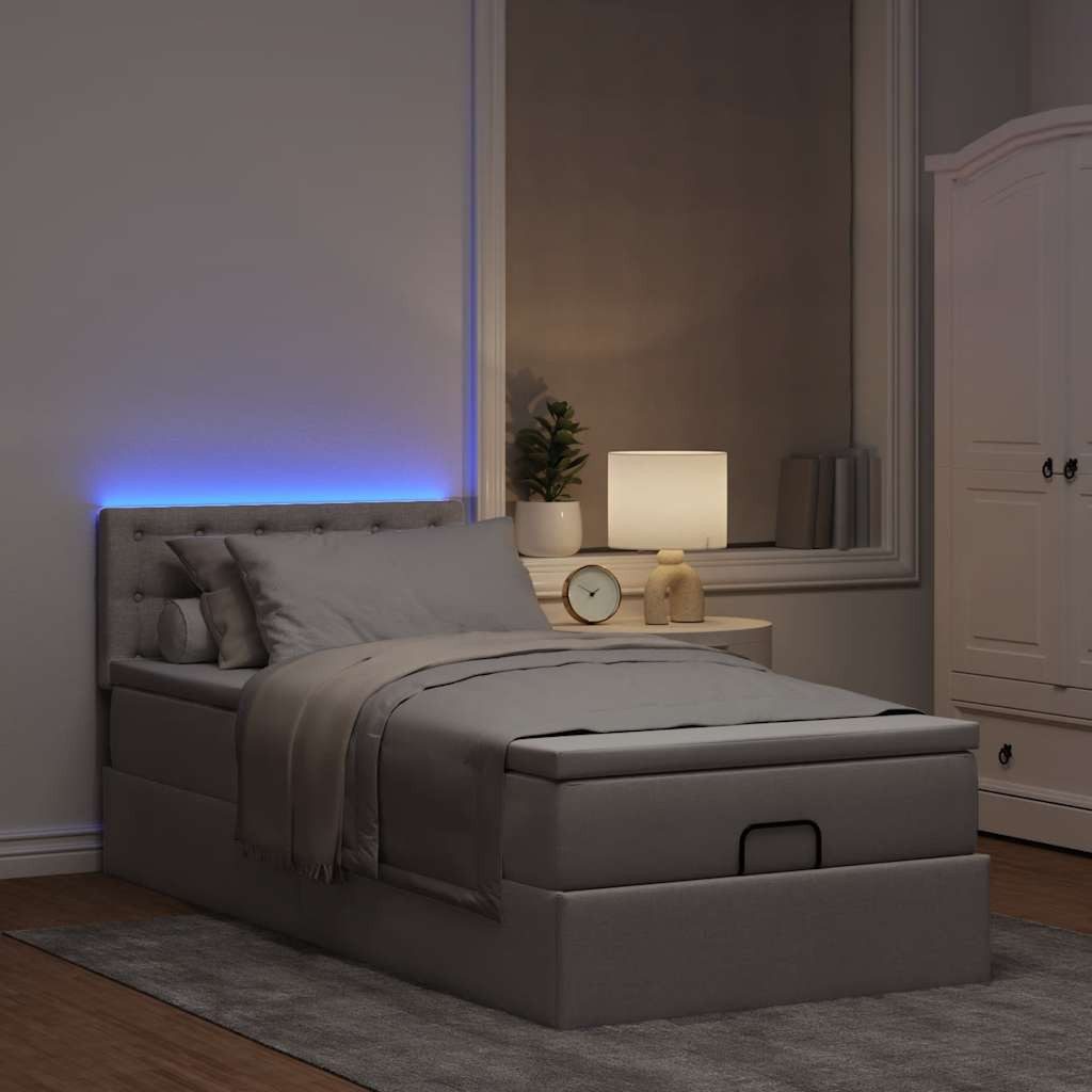 vidaXL Bett Ottoman-Bett mit Matratze & günstig online kaufen