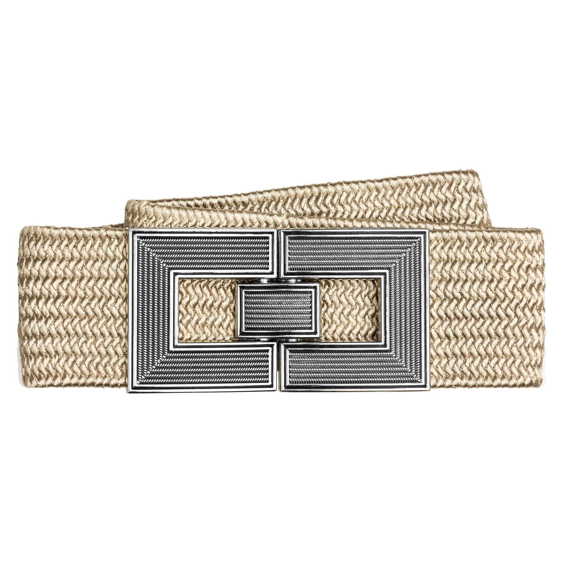 Caspar Taillengürtel GU328 für Damen mit Stretch und stylischer Metallschli günstig online kaufen