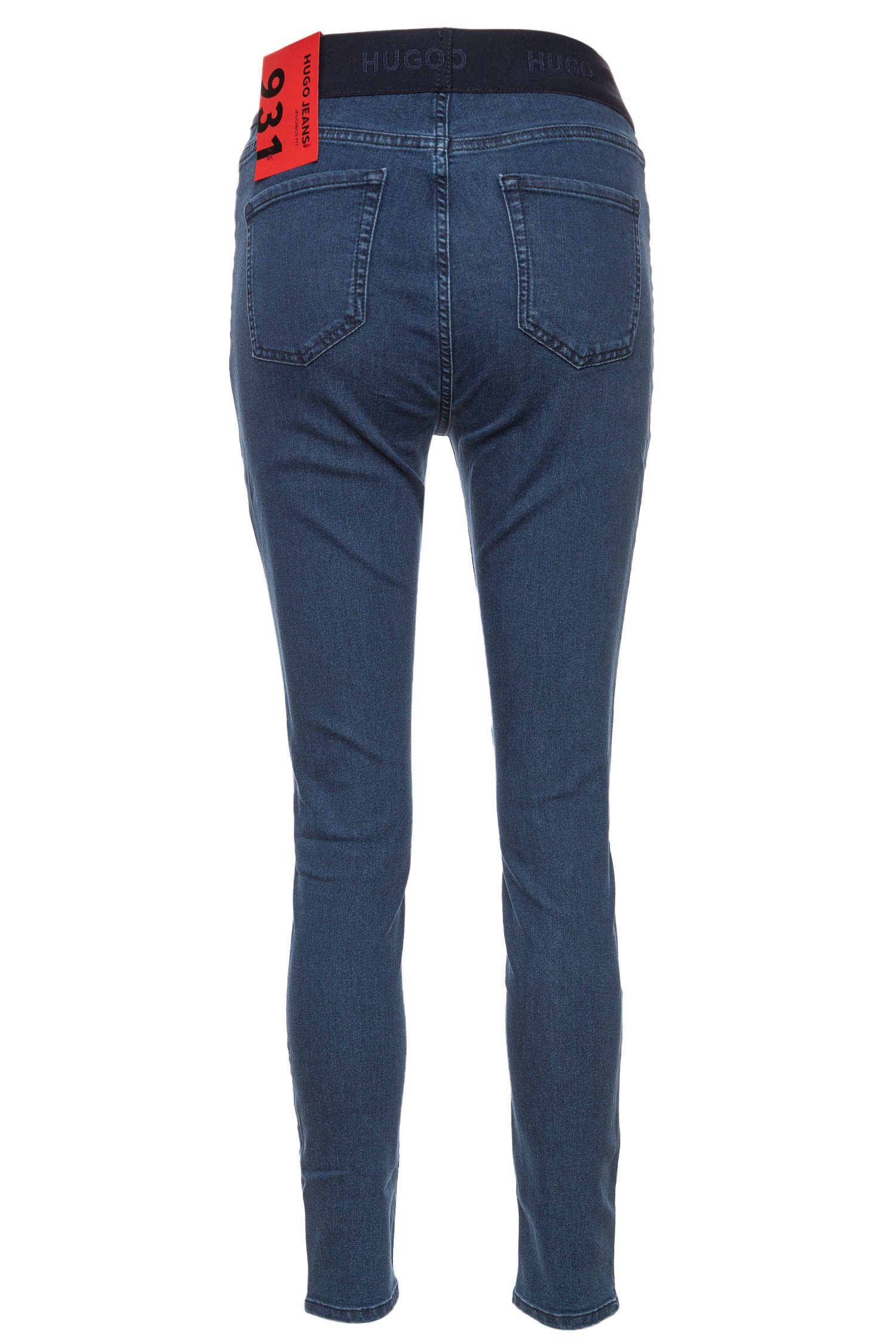 (1-tlg) 5-Pocket-Jeans HUGO Logo-Bund mit