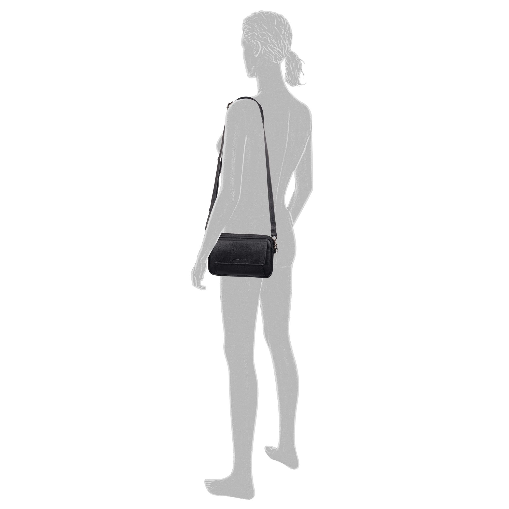 TOM TAILOR Umhängetasche Tilly, aus fein genarbte Lederimitat im Doppelkamm günstig online kaufen