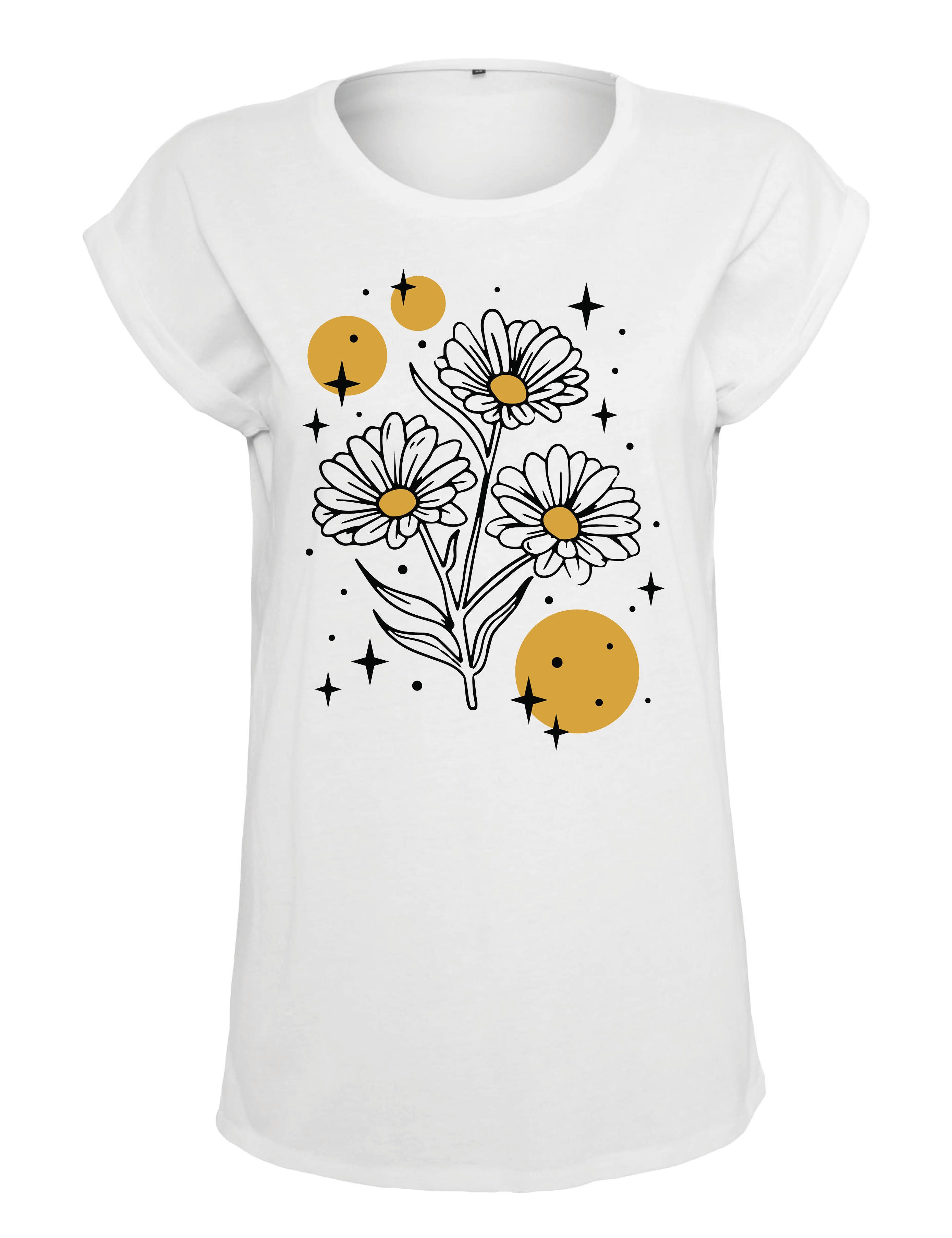 Youth Designz Print-Shirt "Sparkling Flowers" Damen günstig online kaufen