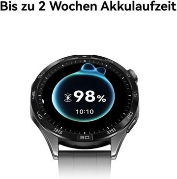 Huawei GNSS-Positionierung: Dual-Band-Fünfsystem Smartwatch (Android iOS), Kalorienmanagement, Professionelles Gesundheitsmanagement, SpO2 GPS