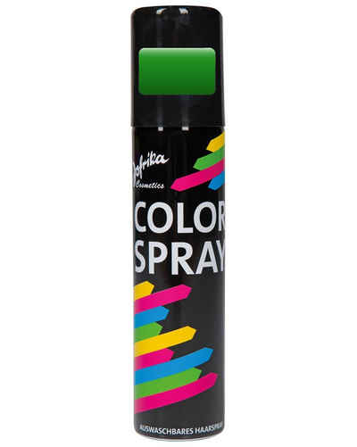 jofrika Theaterschminke Color Haarspray - Farbspray 100 ml, Grün