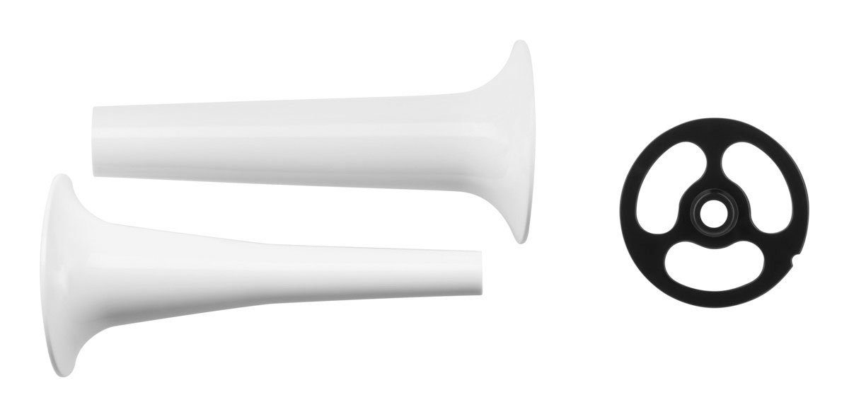 KitchenAid Wurstfüllaufsatz 5KSMSSA, Zubehör für alle KitchenAid-Küchenmaschinen. NUR verwendbar mit dem sep. erhältlichen Fleischwolf (5FGA)