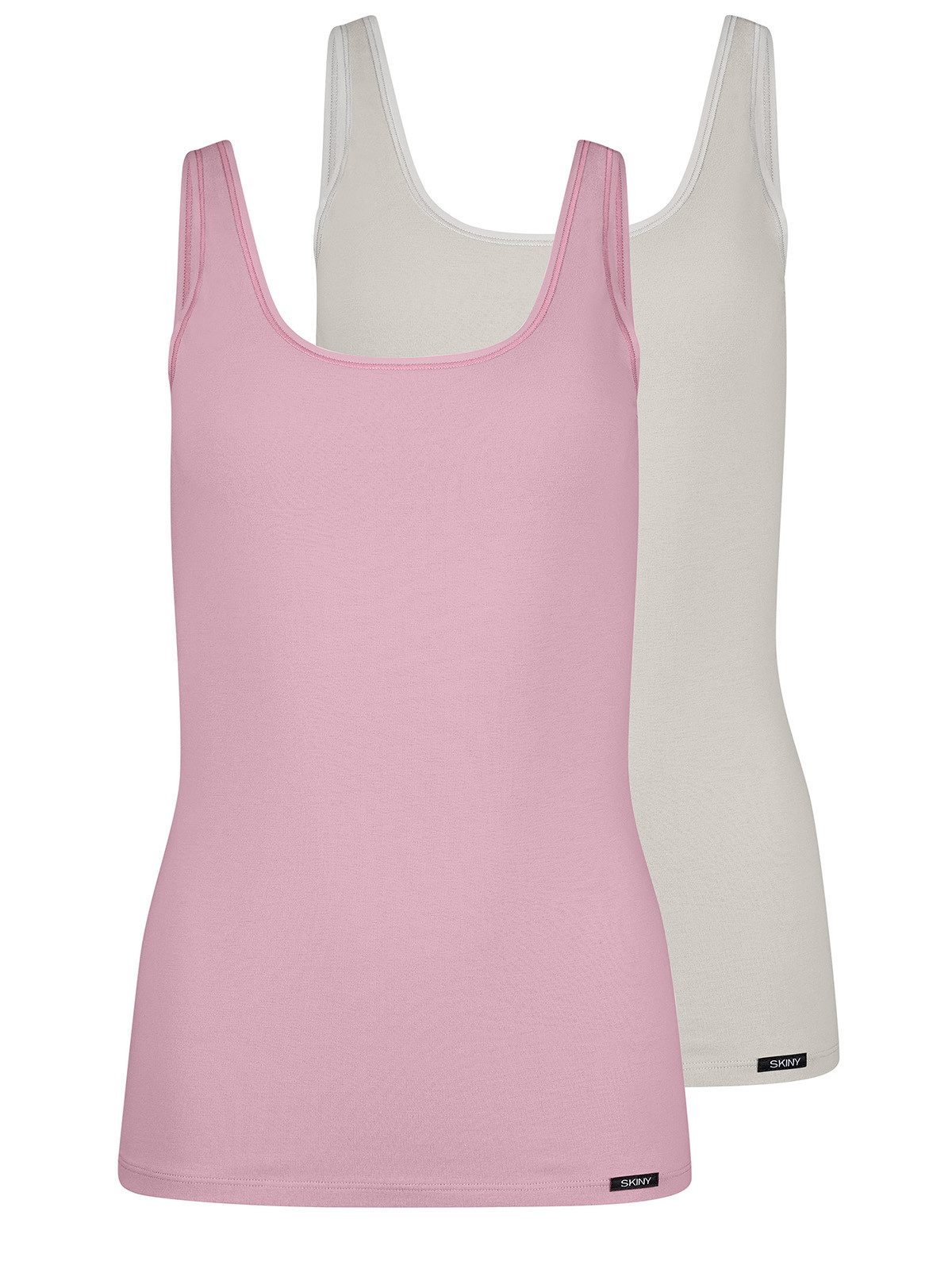 Achselhemd Damen Tank Top 2er Pack Cotton Advantage