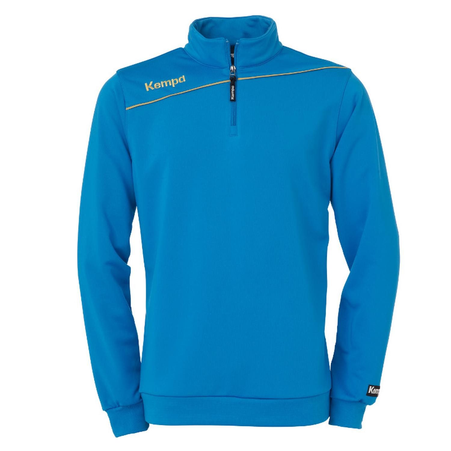 Sweatshirt Quarterzip Gold