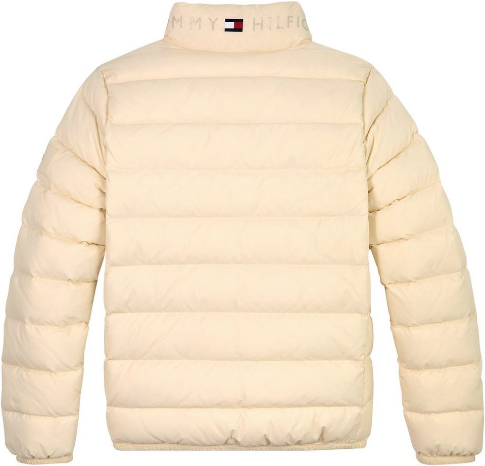 Tommy Hilfiger Daunenjacke U ESSENTIAL LIGHT JACKET mit Logo-Details