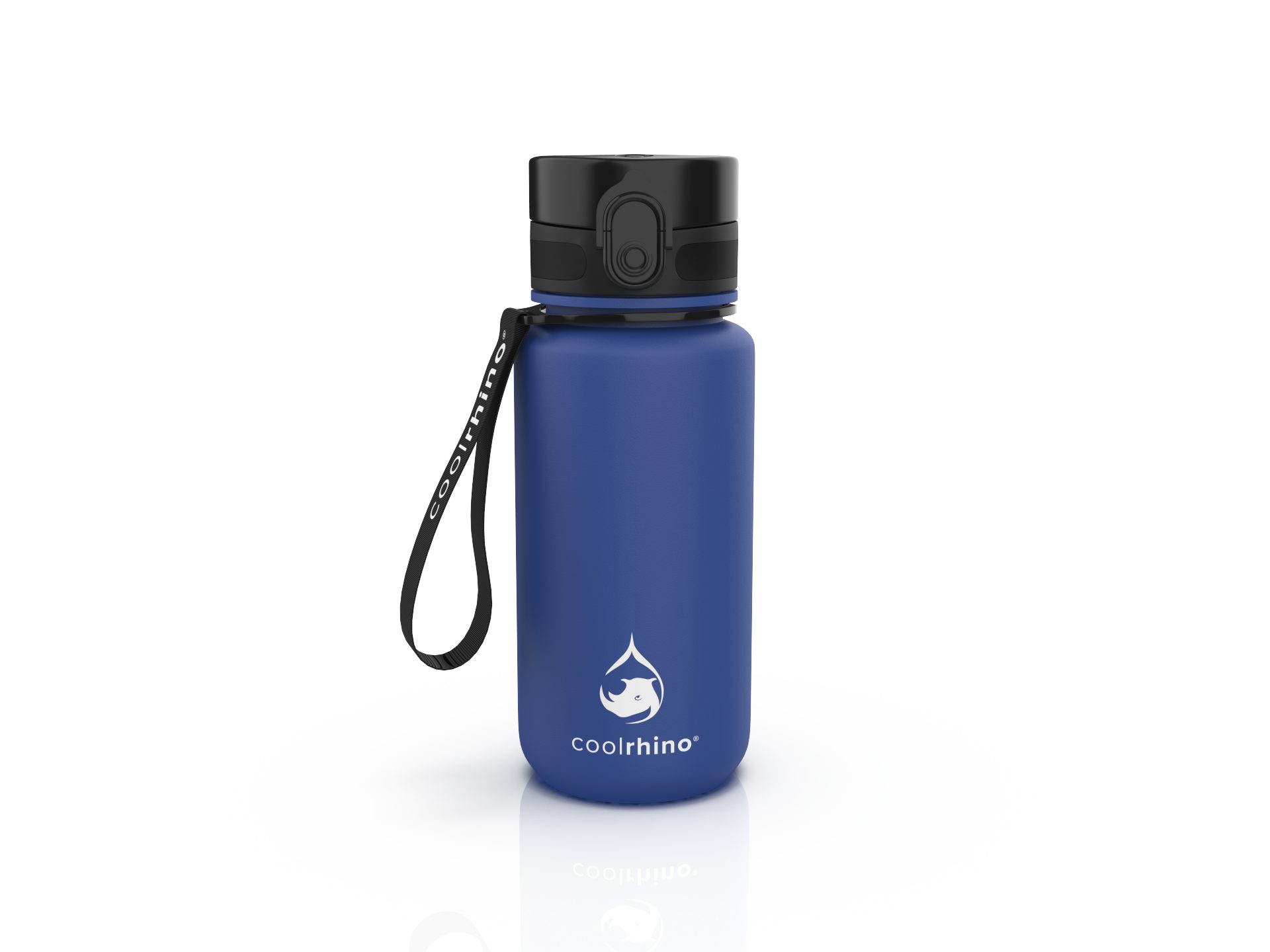 coolrhino Trinkflasche rhinoSport Tritan Sportflasche 350 ml, 650 ml, 1 liter, 1,5 l, Wasserflasche auslaufsicher für Sport, Outdoor, Schule und Fahrrad