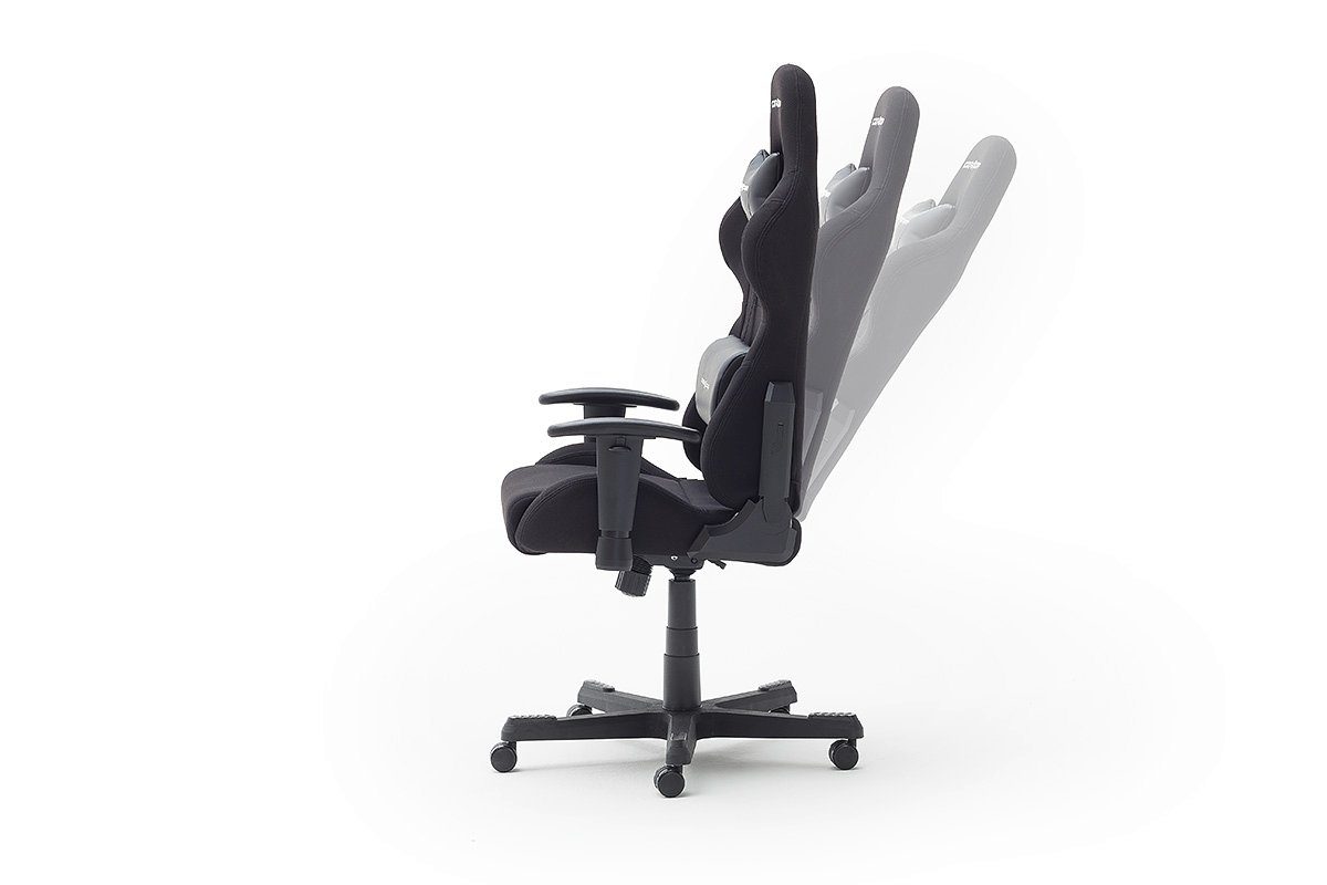 (Chefsessel, FD01-N schwarz) Gaming-Stuhl DXRacer