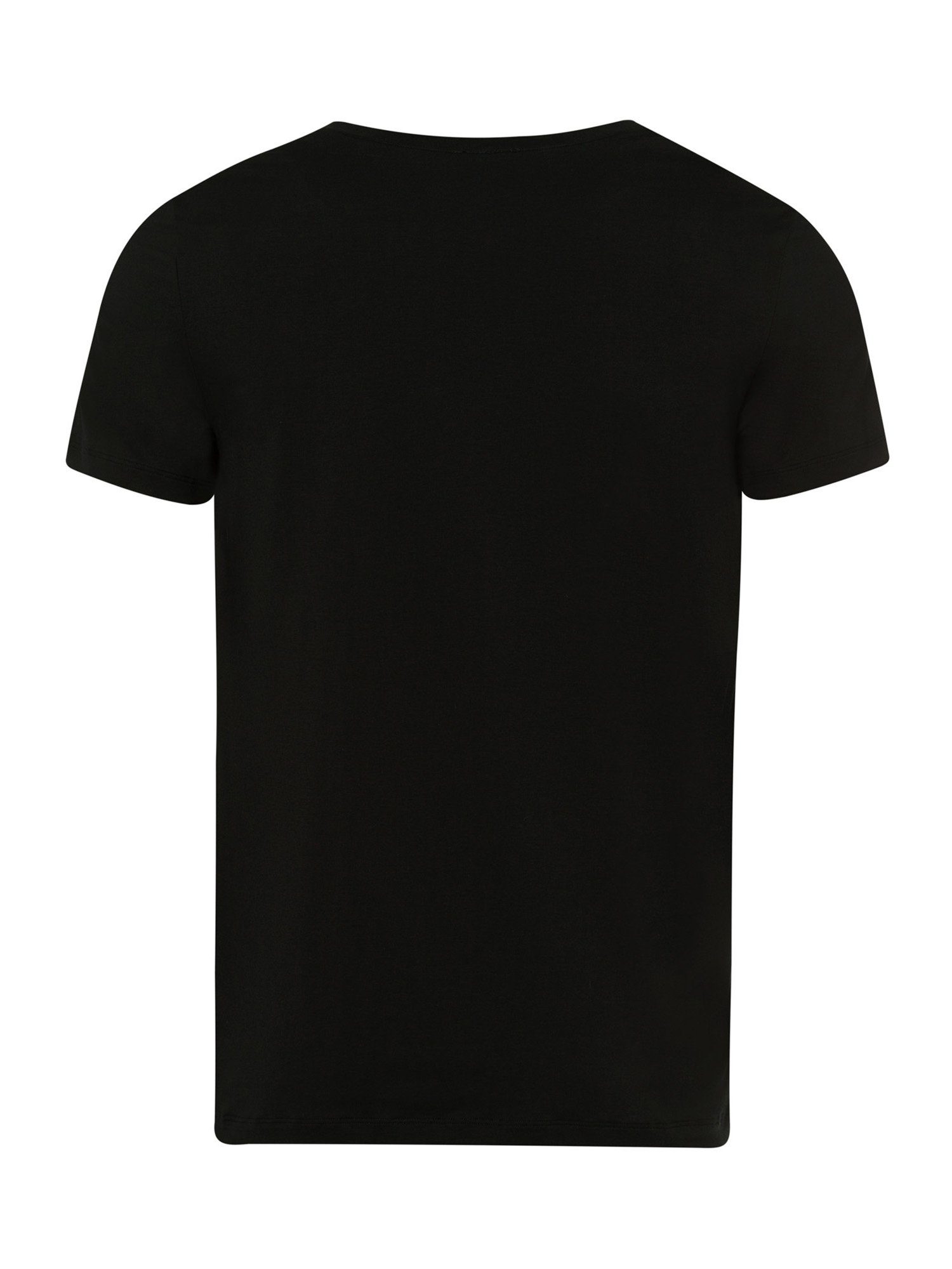 V-Shirt Cotton Superior Hanro black