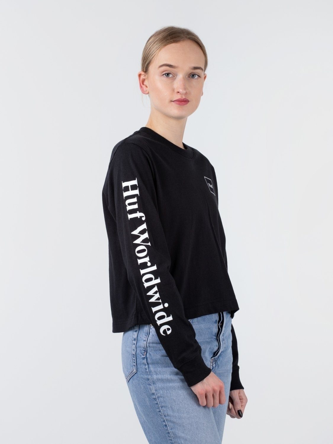 HUF Sweater HUF Domestic Crop Longsleeve