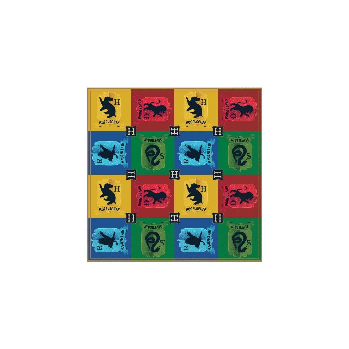 Harry Potter Papierserviette Harry Potter Houses 16-teilig Serviette 33x33 cm