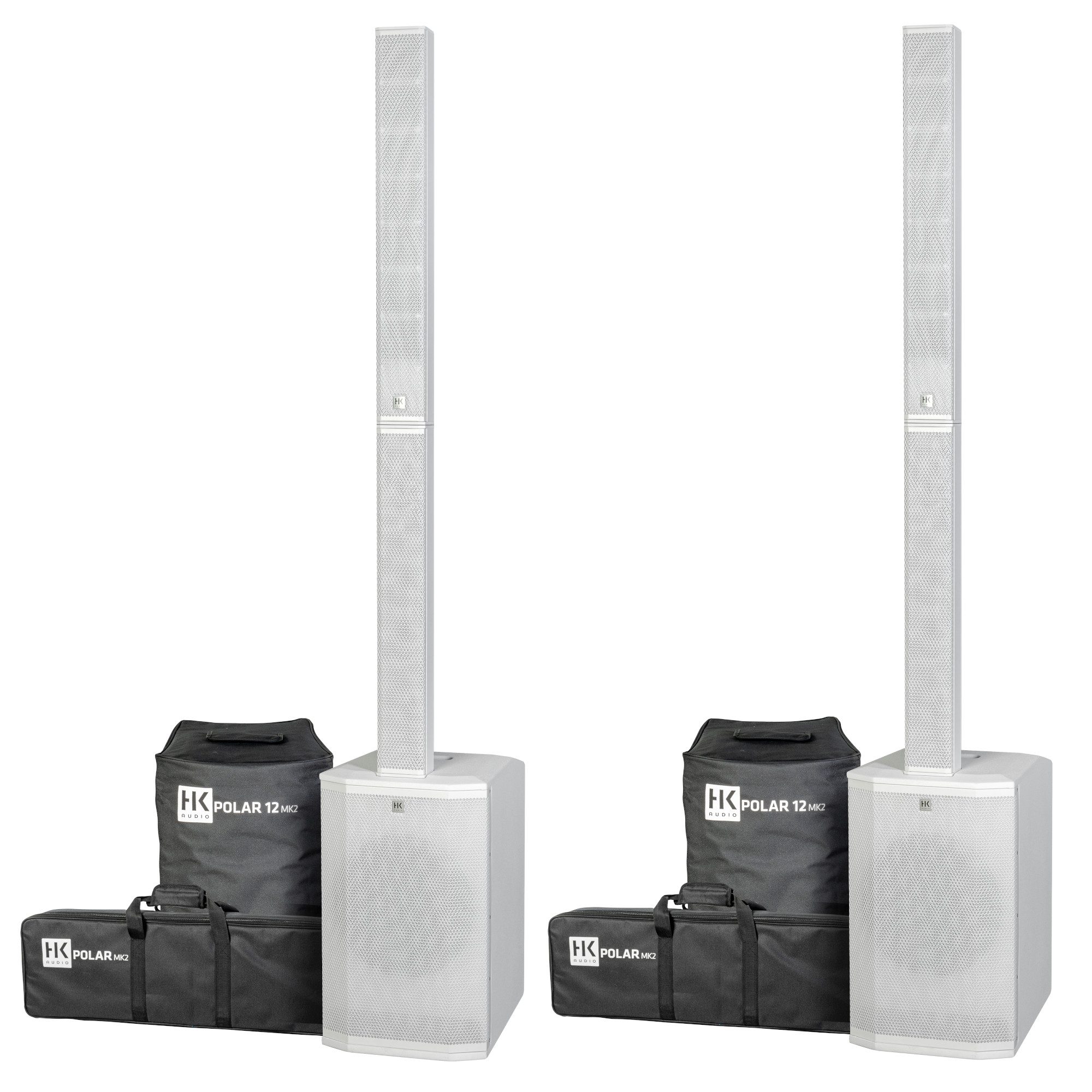 HK Audio HK Audio Polar 12 MK2 weiß Stereo Set Lautsprechersystem