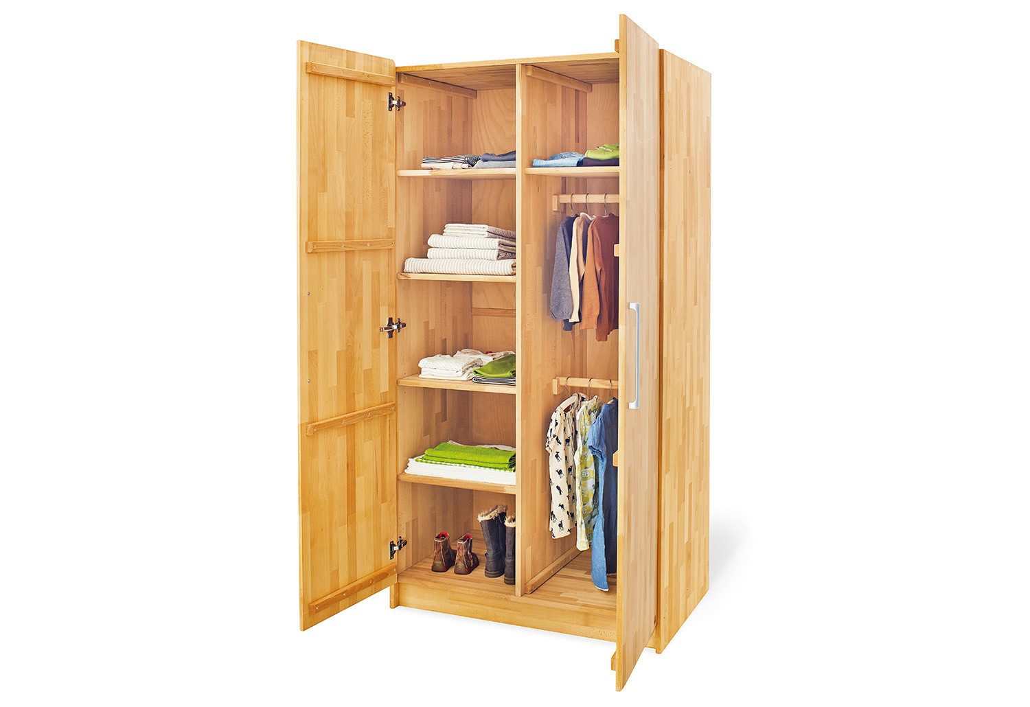 Pinolino® Kinderkleiderschrank Kleiderschrank 'Natura'