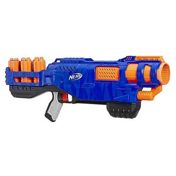 Hasbro Blaster Dartblaster Trilogy DS-15, Pump-Action-Blaster von NERF mit innovativem Hülsenauswurf.