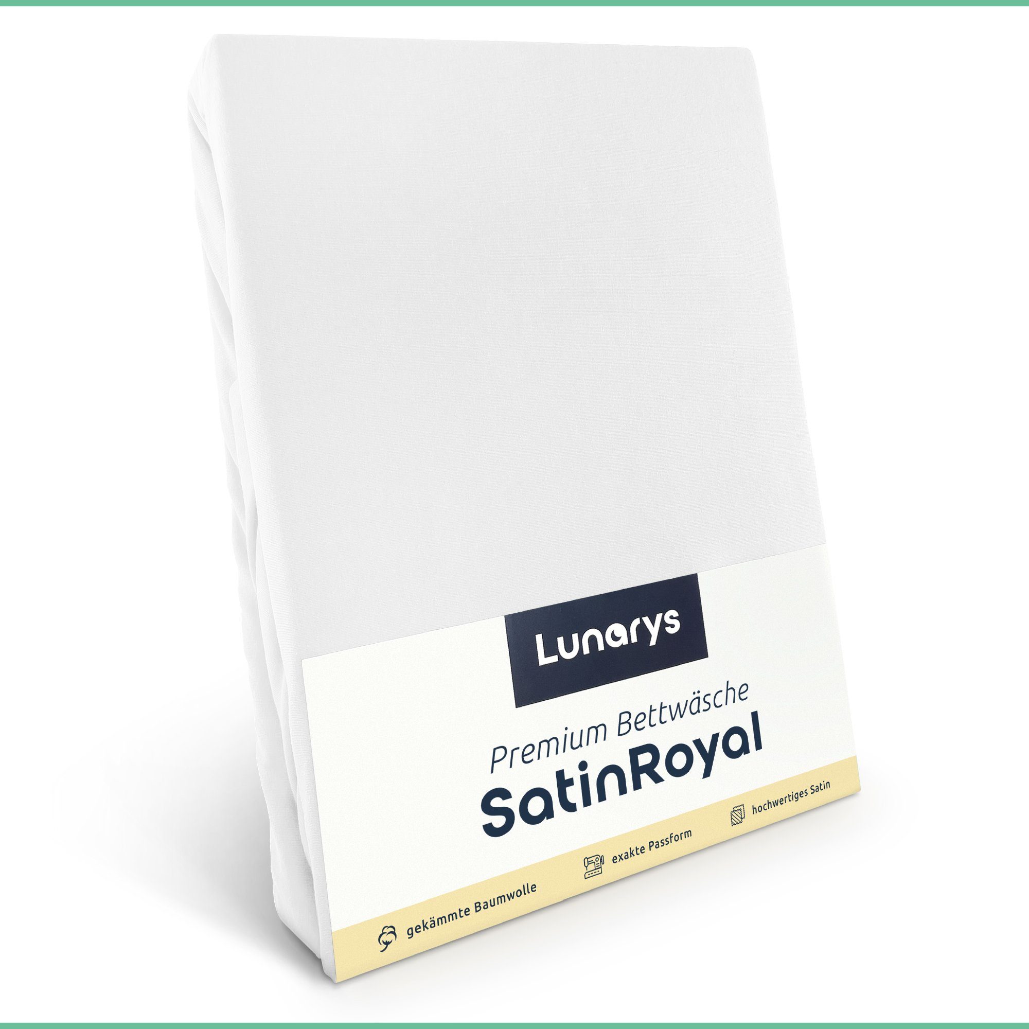Lunarys Bettwäsche SatinRoyal, Luxus Satin Bettwäsche günstig online kaufen