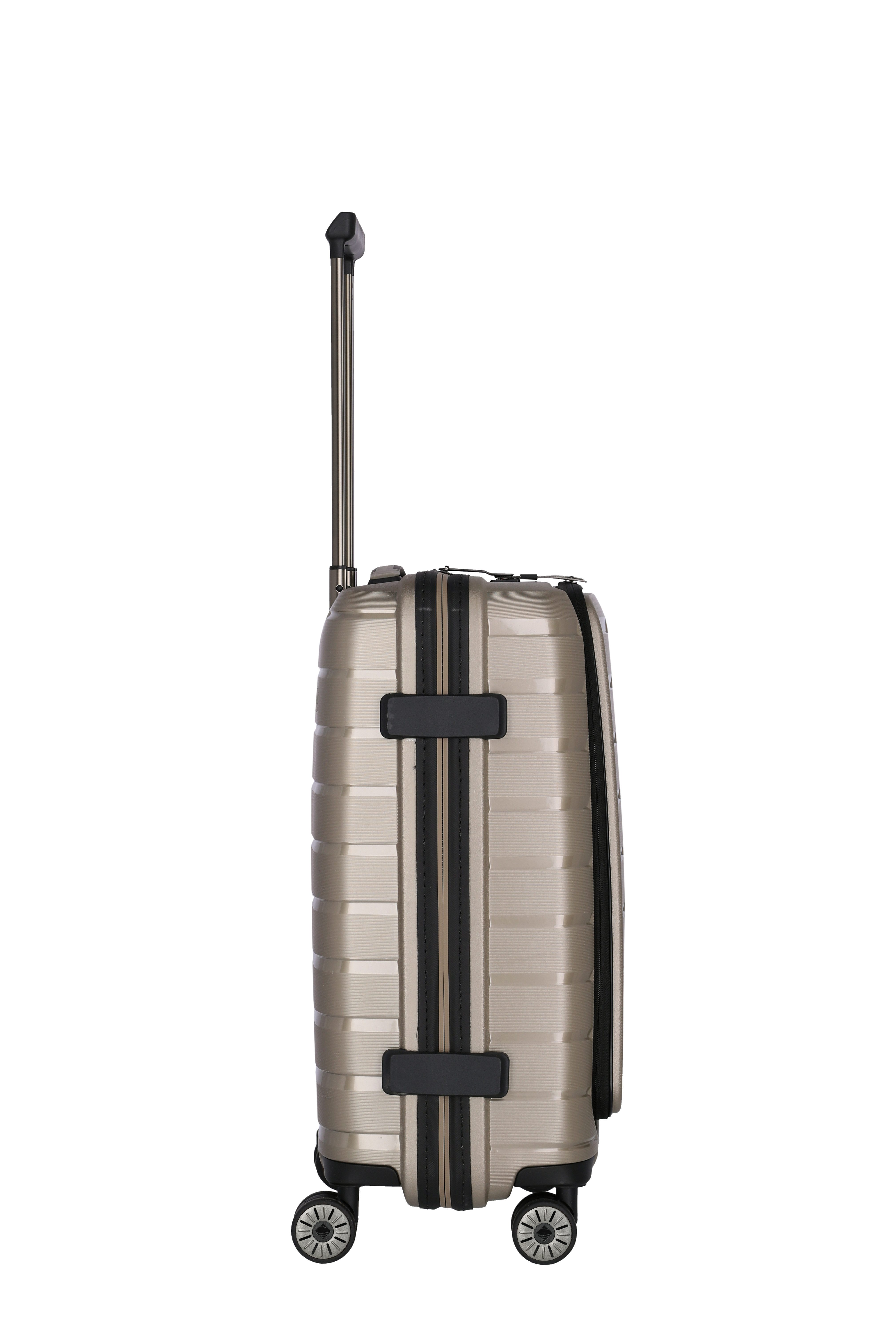travelite Trolley AIR BASE Reisekoffer Hartschale, 4 Rollen, kratzresistenter Oberfläche und cleverer Innenaufteilung