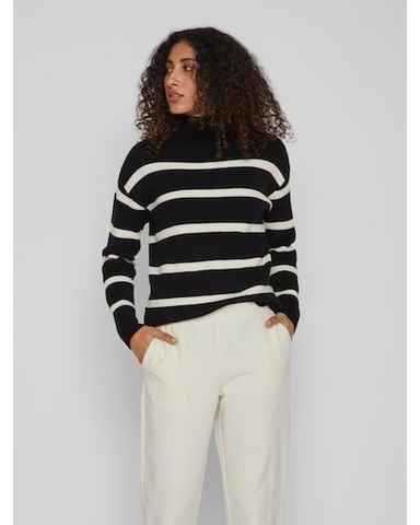 Vila Stehkragenpullover VIRIL MOCKNECK L/S KNIT RIB TOP 2- NOOS