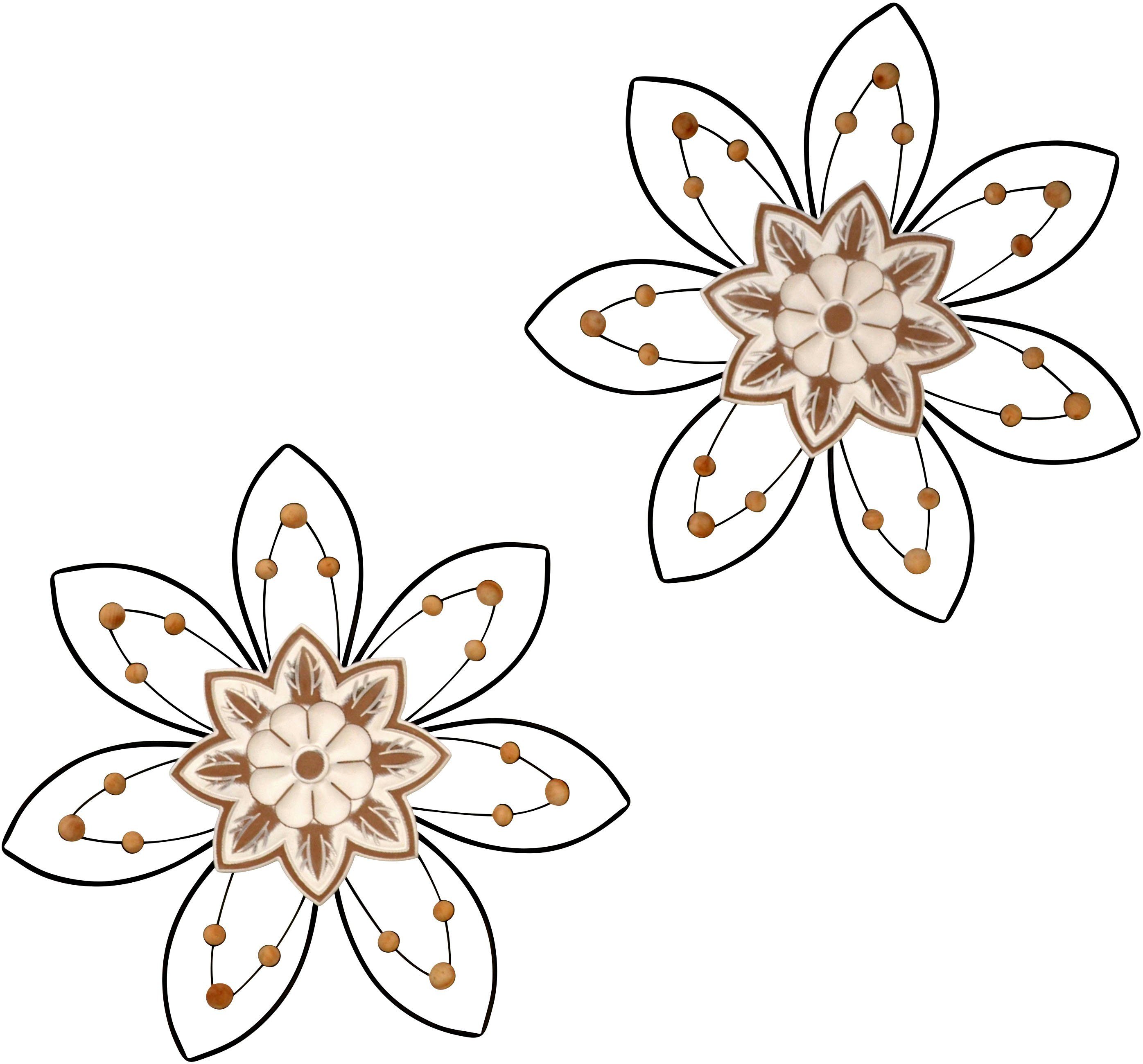 HOFMANN LIVING AND MORE Wanddekoobjekt Wanddekoration (1 St), Wandbild im 2 günstig online kaufen