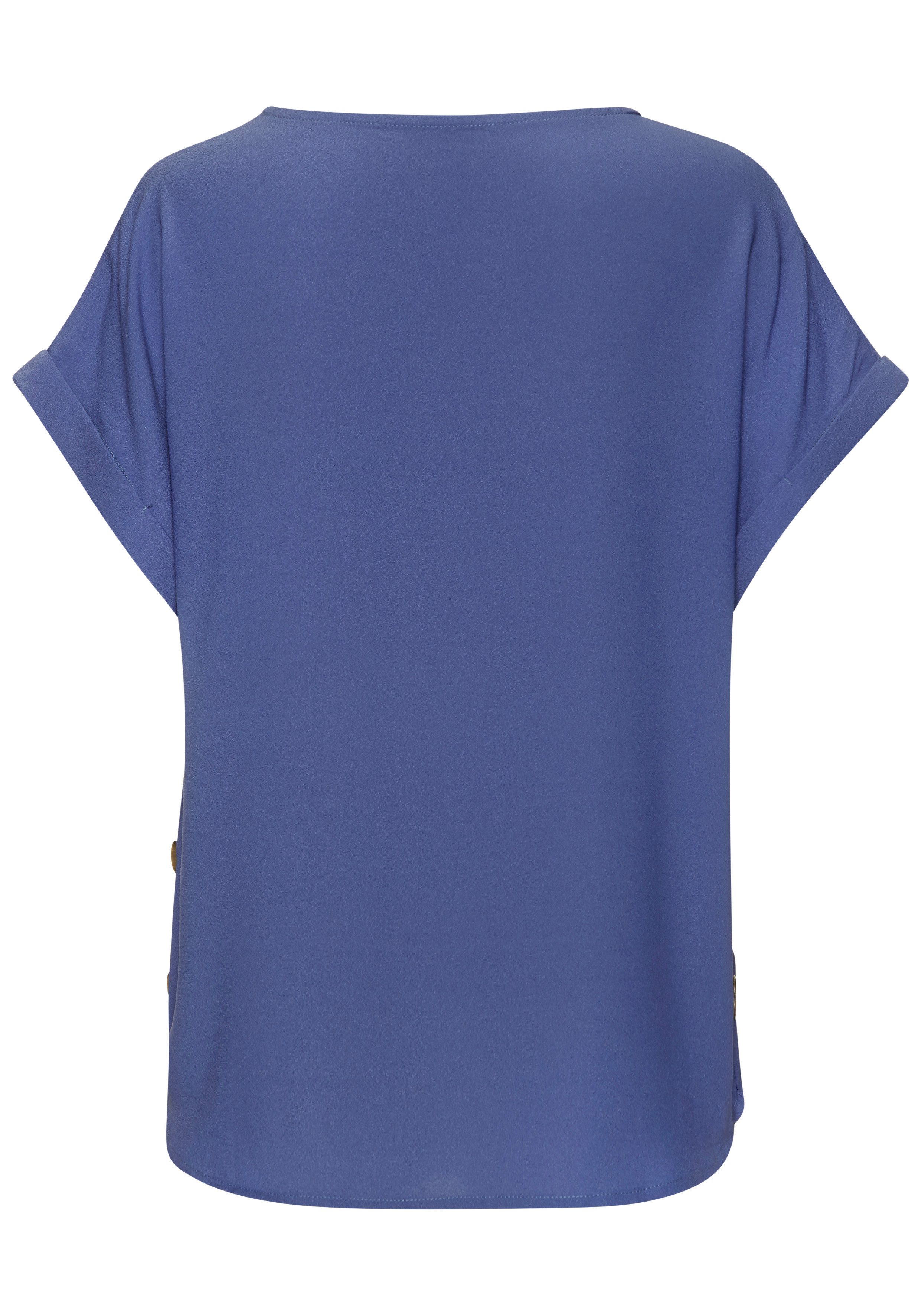 Vivance by Lascana Kurzarmbluse in extra weiter Form, Schlupfbluse