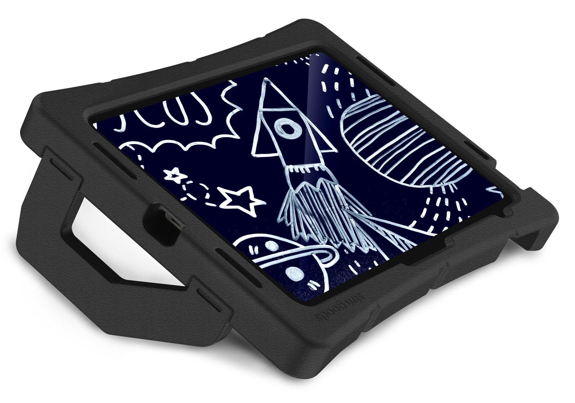 STM Goods Tablet-Hülle Duxling für iPad 10,9" (10. Generation 2022), 2 große Handgriffe, versch. Betrachtungswinkel