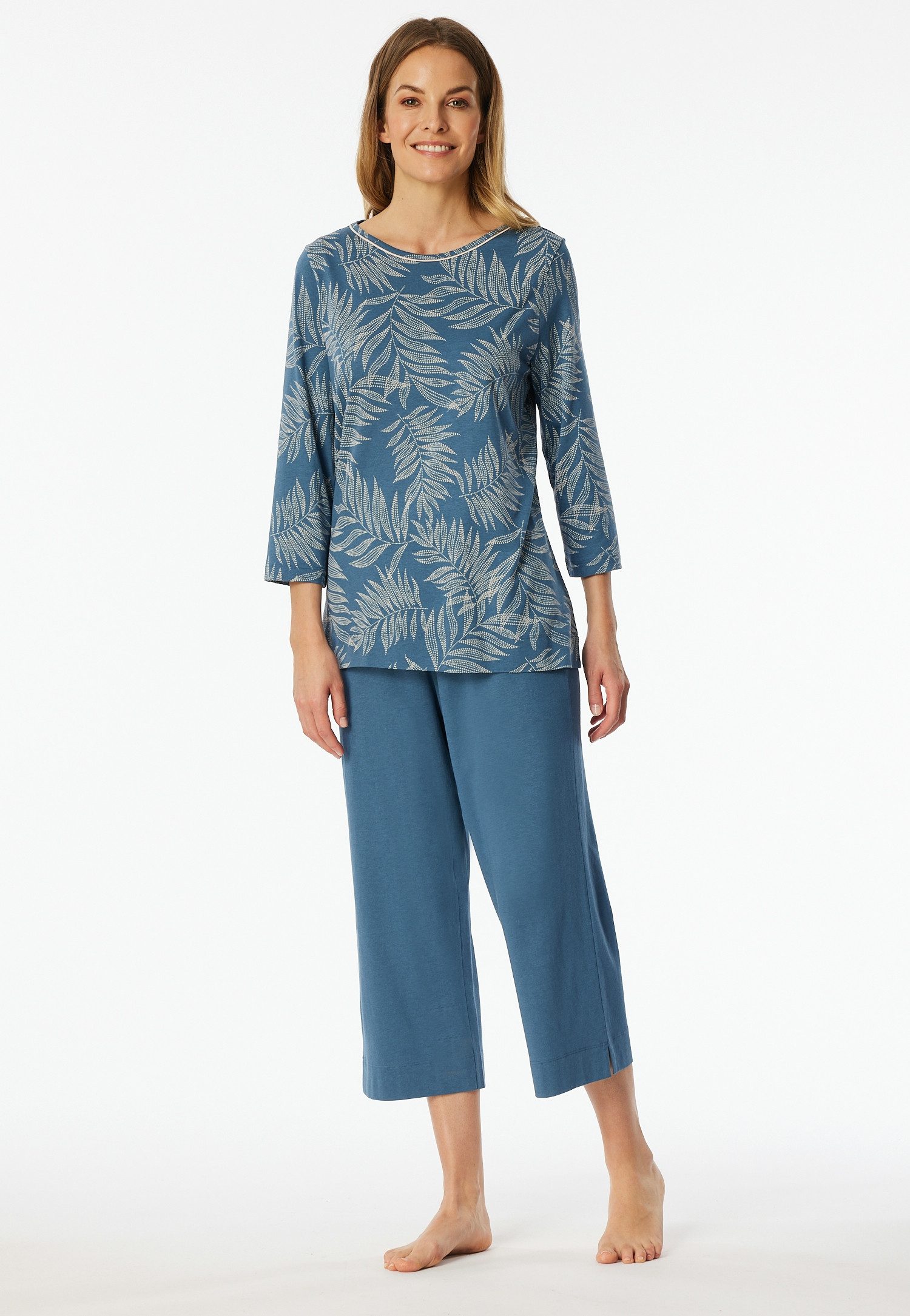 Schiesser Schlafanzug Schlafanzug 3/4