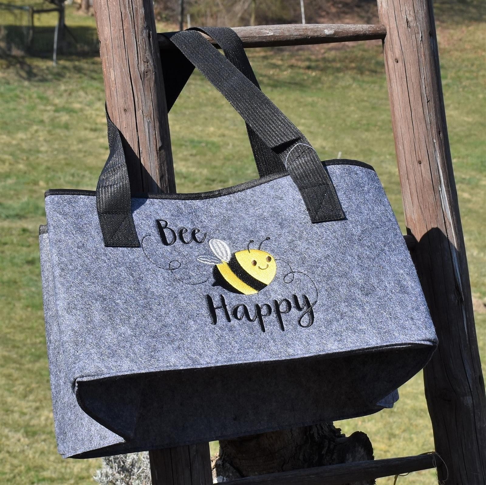 CEPEWA Tragetasche Filztasche Bee Happy günstig online kaufen
