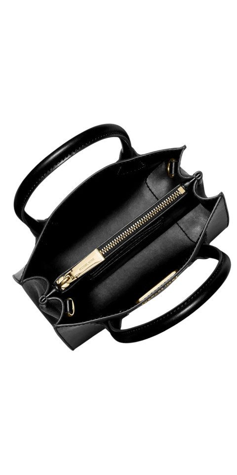 MICHAEL KORS Handtasche Michael Kors Umhängetasche Mercer Medium Saffiano-Leder Schwarz