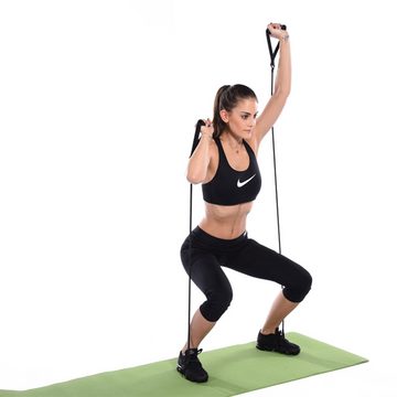 Mrichbez Trainingsbänder Trainingsbänder elastisches Seil, Fitness-Zuggürtel, Stretchbänder für das Krafttraining zu Hause