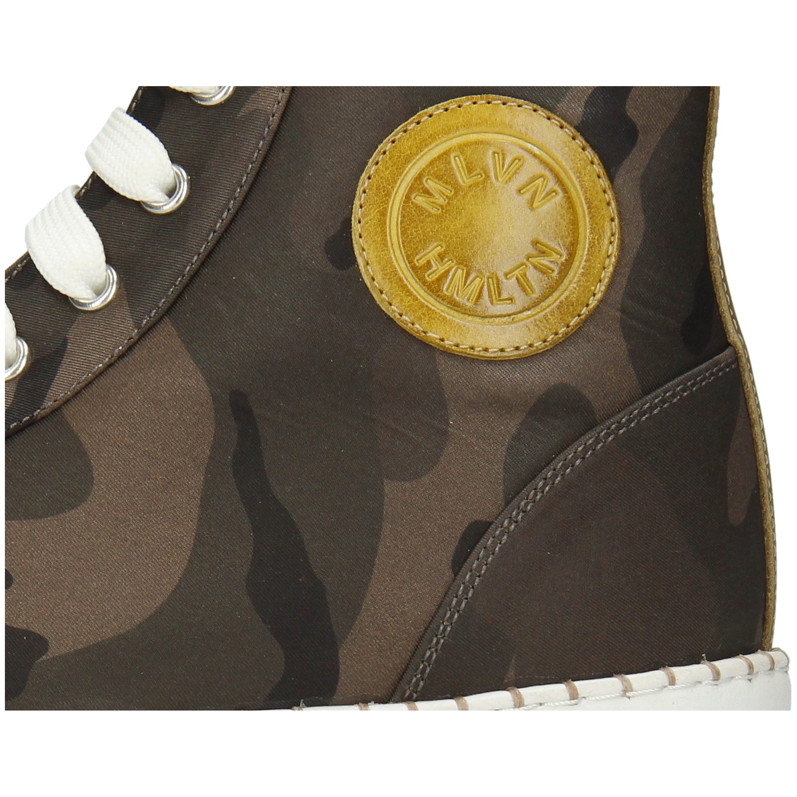 Hamilton Nuri Khaki Textile Melvin & Sneaker 3 Camo Rubber