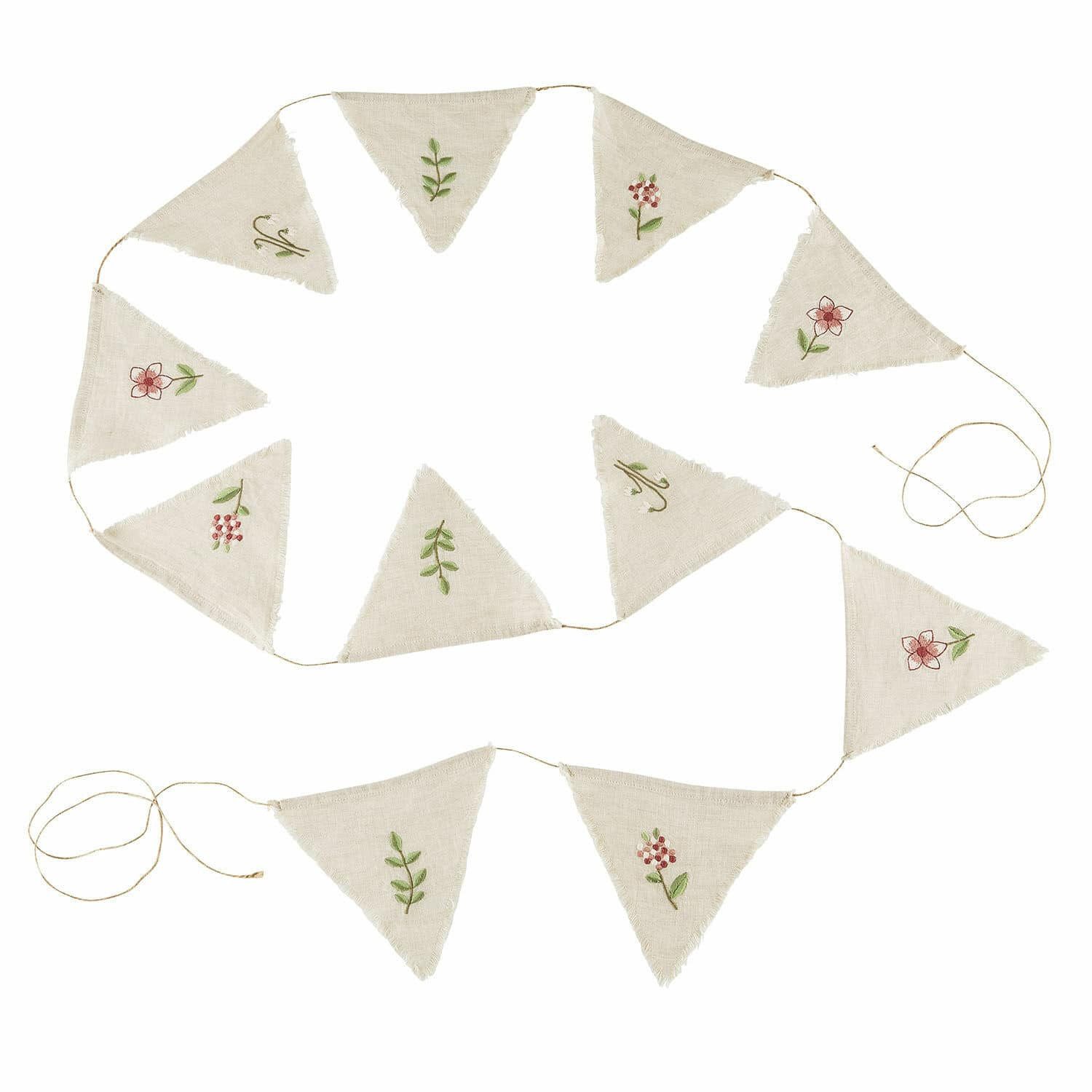 Mirabeau Wimpelkette Wimpelgirlande Viyan beige, none