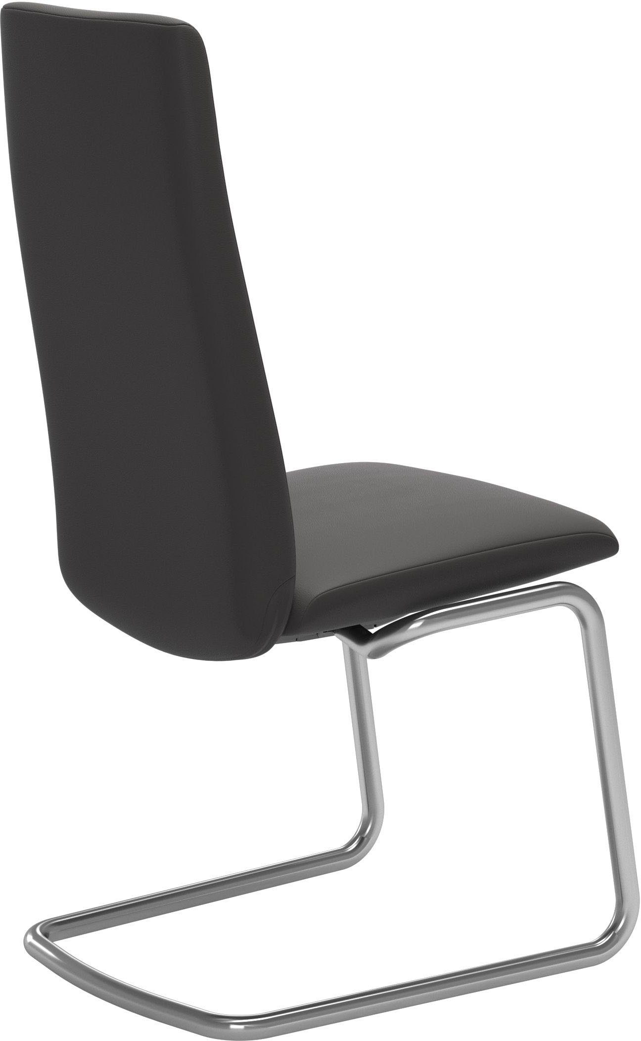 mit in aus Beinen Chrom Stahl Laurel, Polsterstuhl Back, Stressless® Größe glänzend M, High