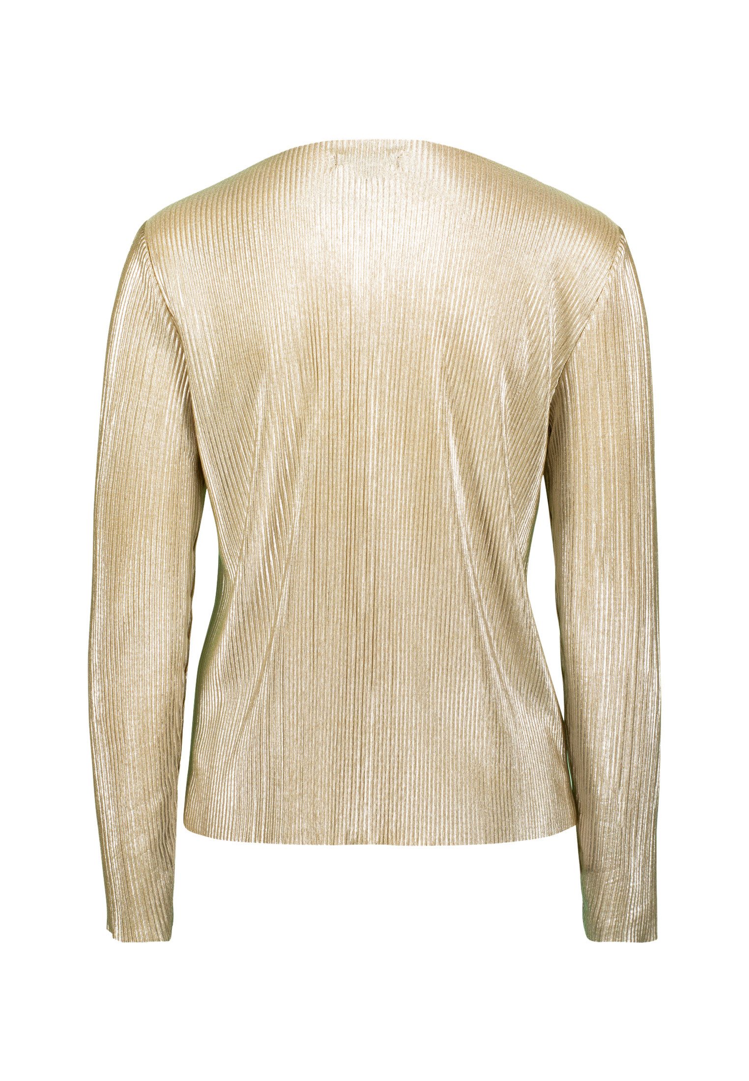 Zero Kurzarmshirt Damen strukturiert (1-tlg) Falten