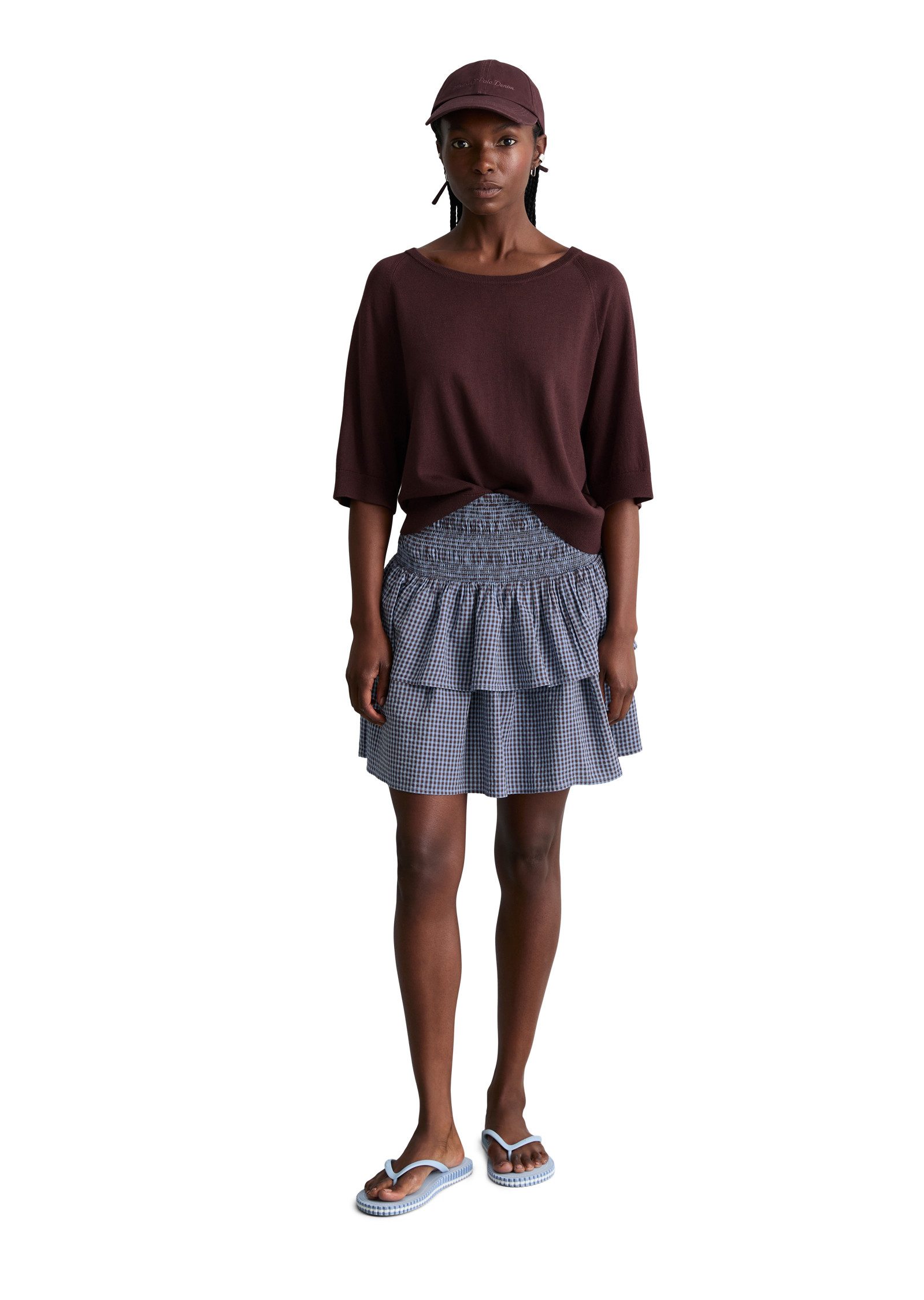 Marc O'Polo DENIM Strickpullover aus weichem Organic-Cotton-Modal-Mix – Bild 5 von 5