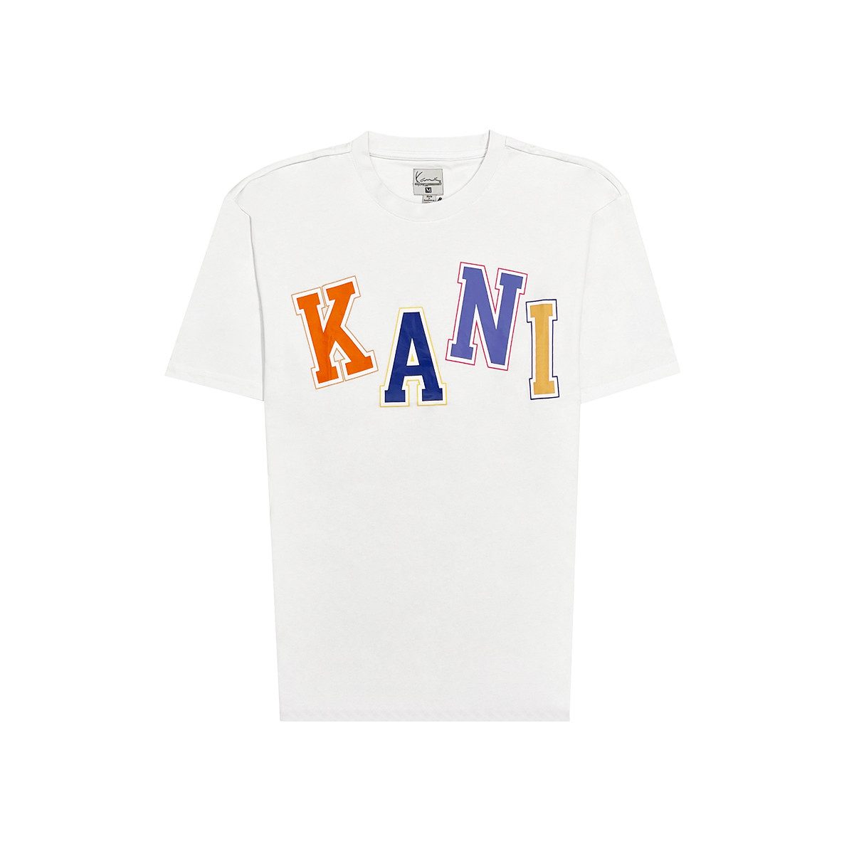 Karl Kani T-Shirt Woven Signature Multicolor Logo M