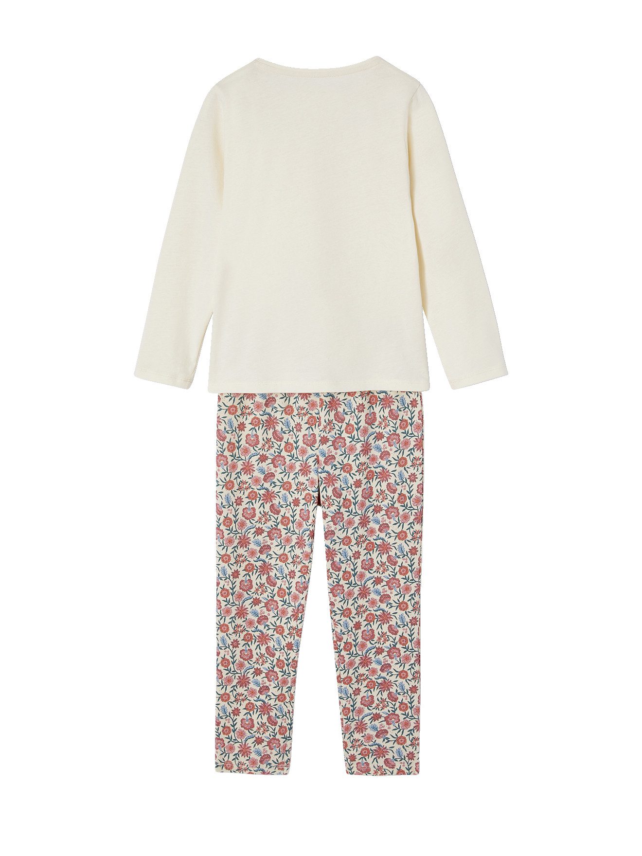 vertbaudet Schlafanzug lange Mädchen Schlafanzüge mit Boho-Print 2er-Pack – Bild 5 von 5