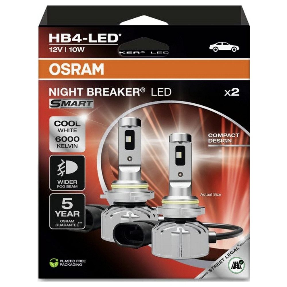Osram KFZ-Ersatzleuchte Osram Automotive 9006DWNBSM-2HB LED Leuchtmittel NIGHT BREAKER® LED SM – Bild 3 von 5