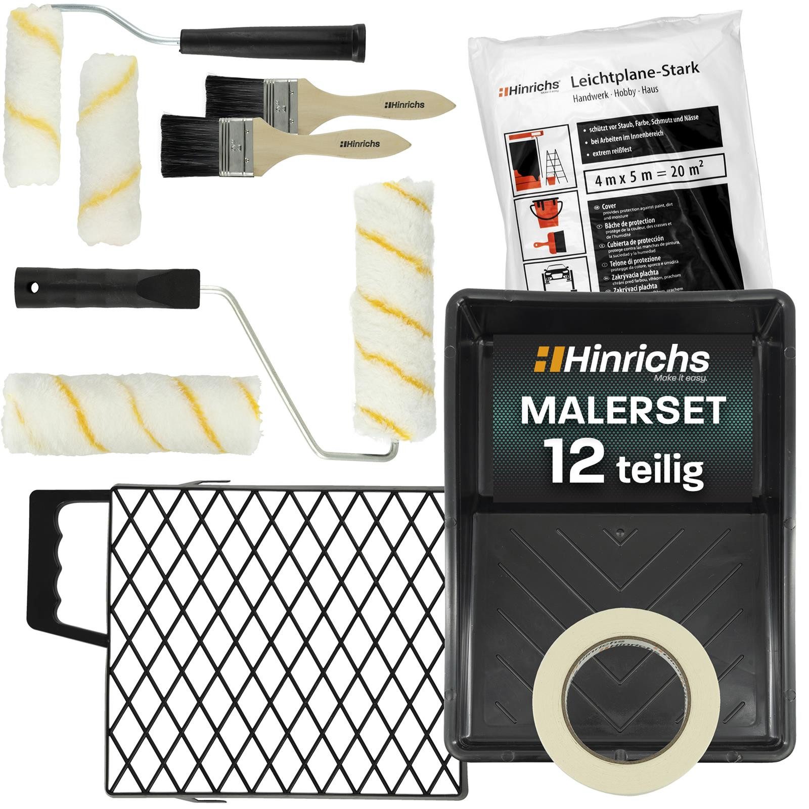 Hinrichs Werkzeugset Hinrichs Malerset, (Set), Renovierungsset günstig online kaufen