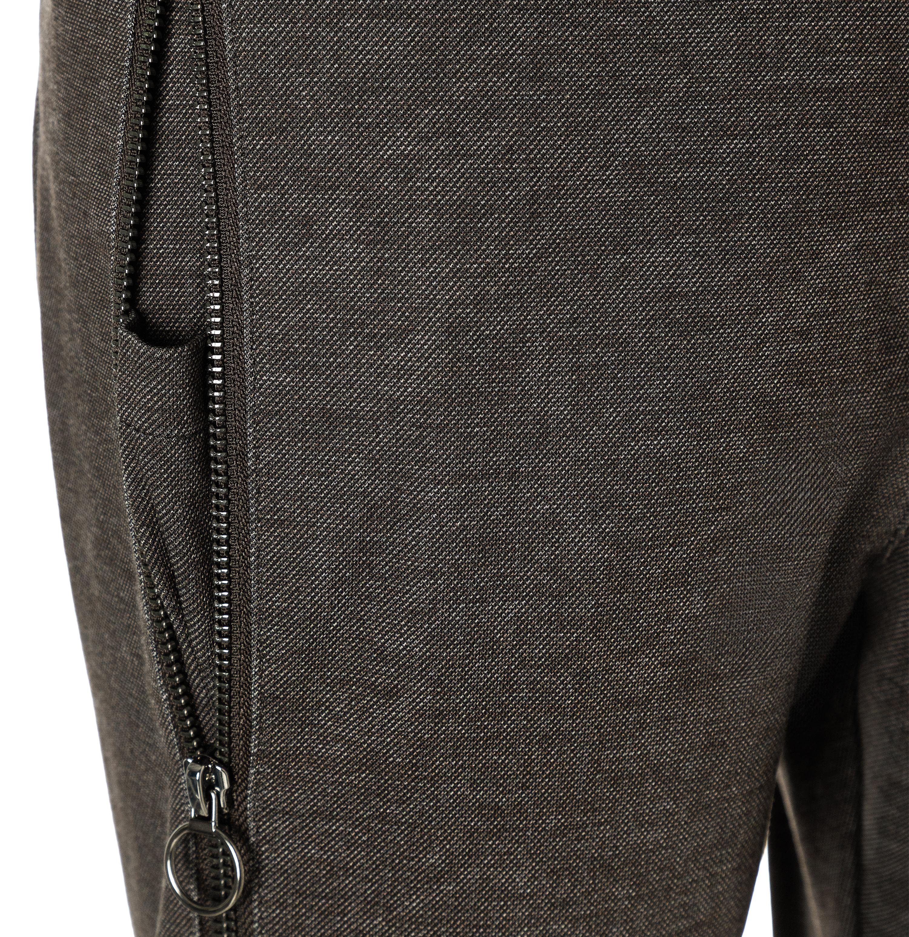 MAC Stretch-Jeans MAC FUTURE chocolate grey printed 2773-01-0110 284B