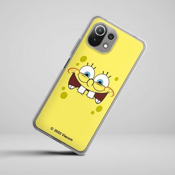 DeinDesign Handyhülle Spongebob Schwammkopf Offizielles Lizenzprodukt Kindheit, Xiaomi Mi 11 Lite 5G Silikon Hülle Bumper Case Handy Schutzhülle