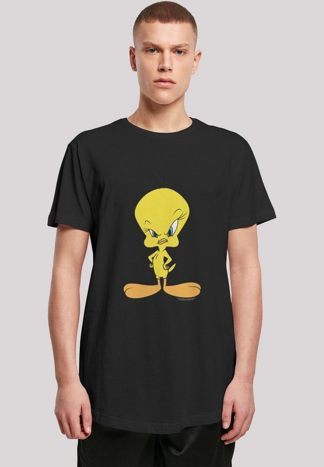F4NT4STIC T-Shirt Looney Tunes Angry Tweety' Print, Offiziell lizenziertes Looney  Tunes T-Shirt