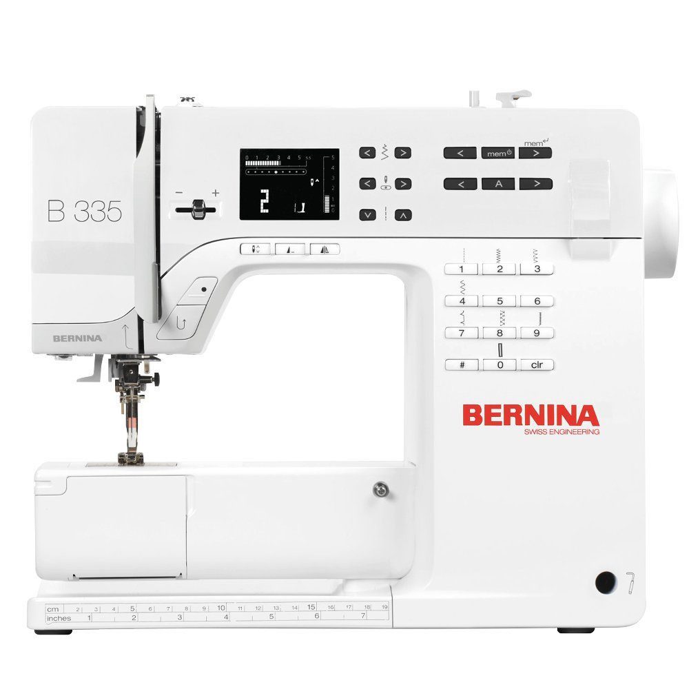 Bernina Nähmaschine Bernina 335 Computer Nähmaschine, inklusive Anschiebetisch