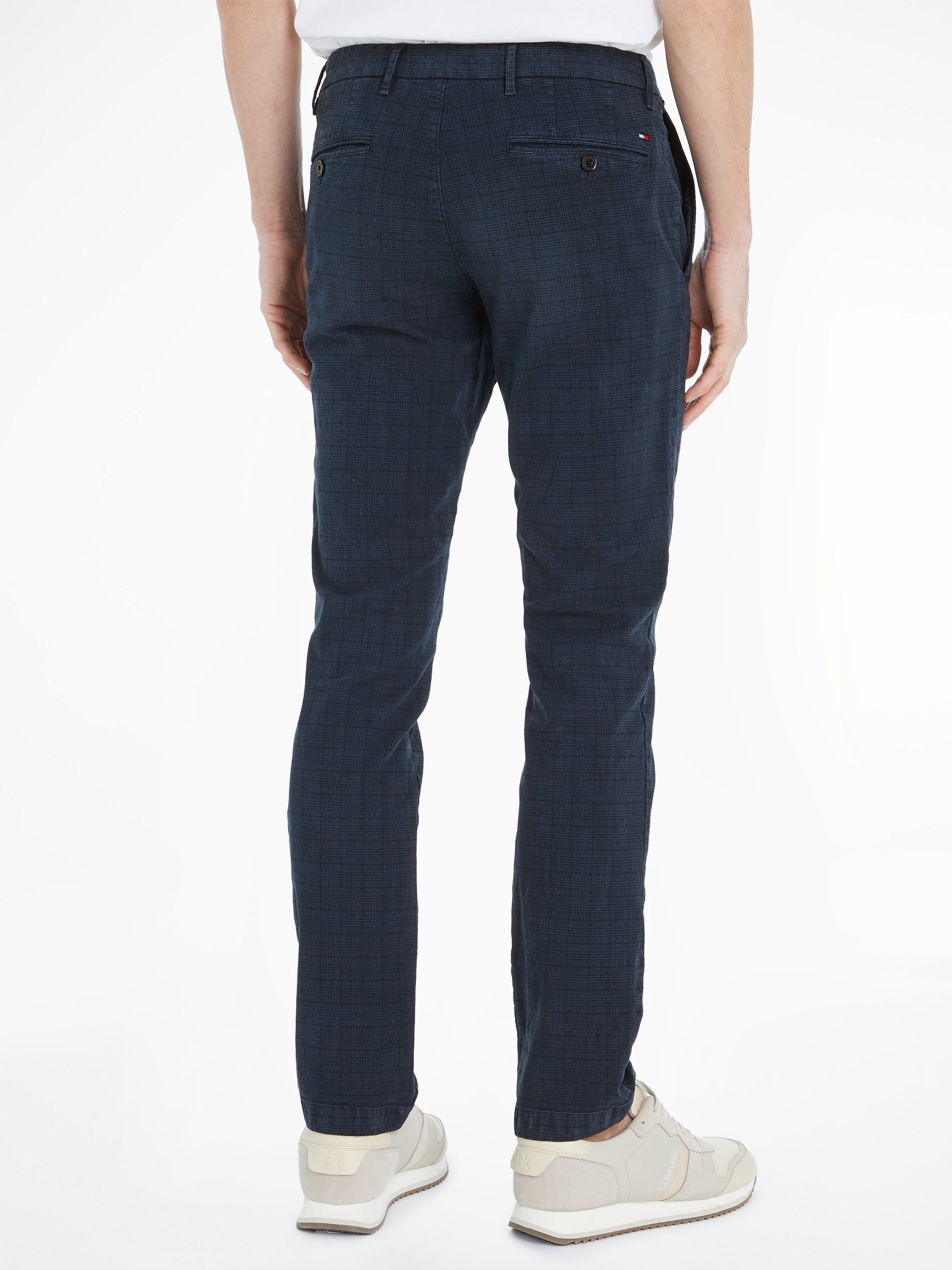 Tommy Hilfiger CHECK DENTON 5-Pocket-Hose POW GM