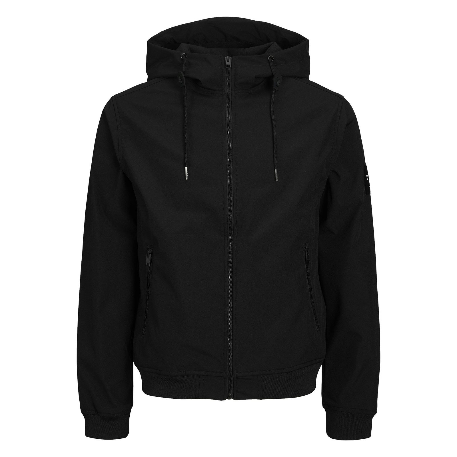 Jack & Jones Softshelljacke Basic Softshell Hood mit weichem Fleece-Innenfutter