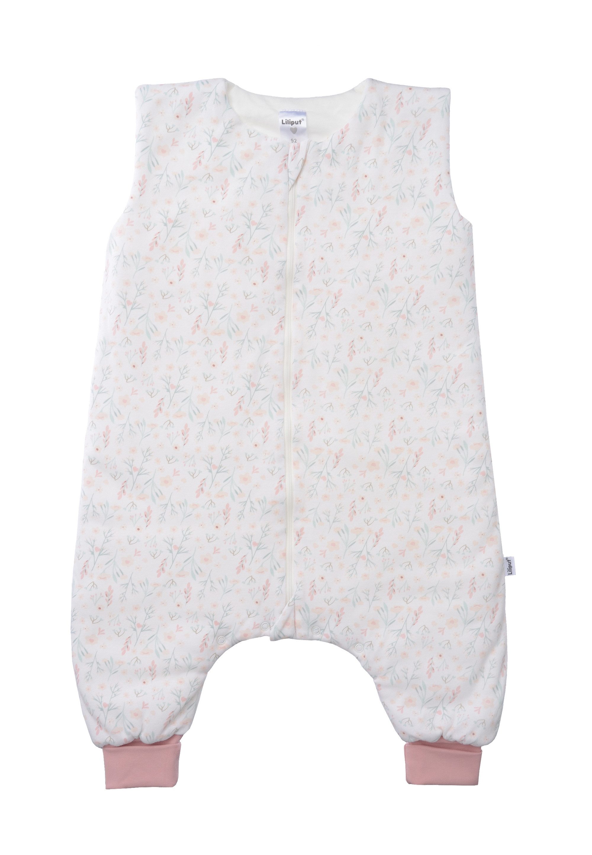 Liliput Babyschlafsack Blümchen, mit doppelseitigem Reißverschluss