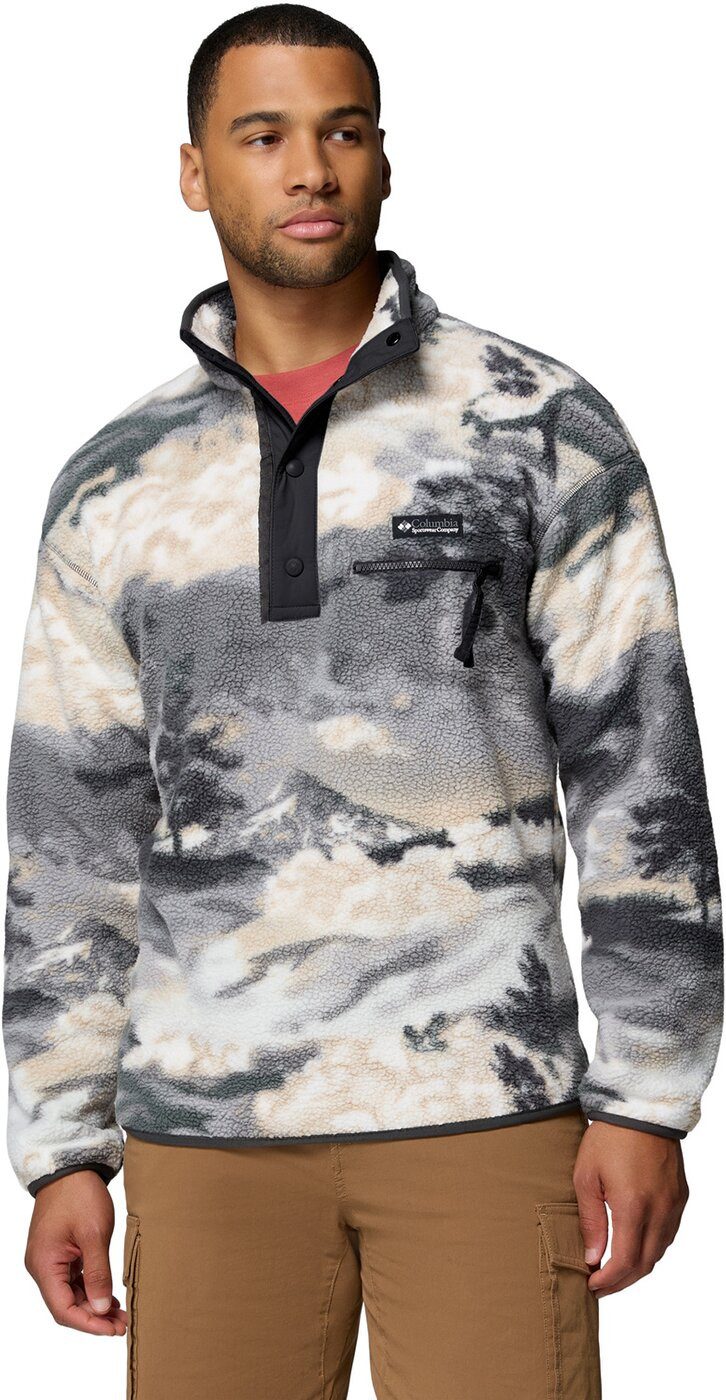 Columbia Longpullover Helvetia? II Printed Half Snap Fleece SHARK, DREAMING