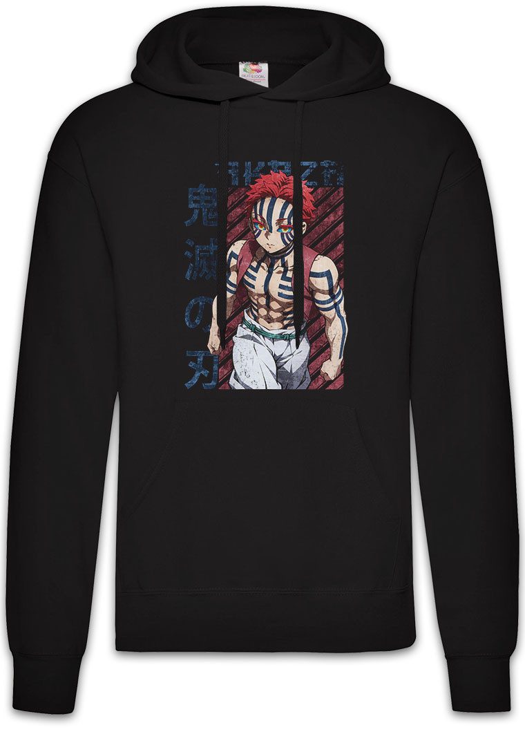 Hoodie Anime Akaza 2 Herren Hoodie Kamado Nezuko Slayer Zenitsu Inosuke