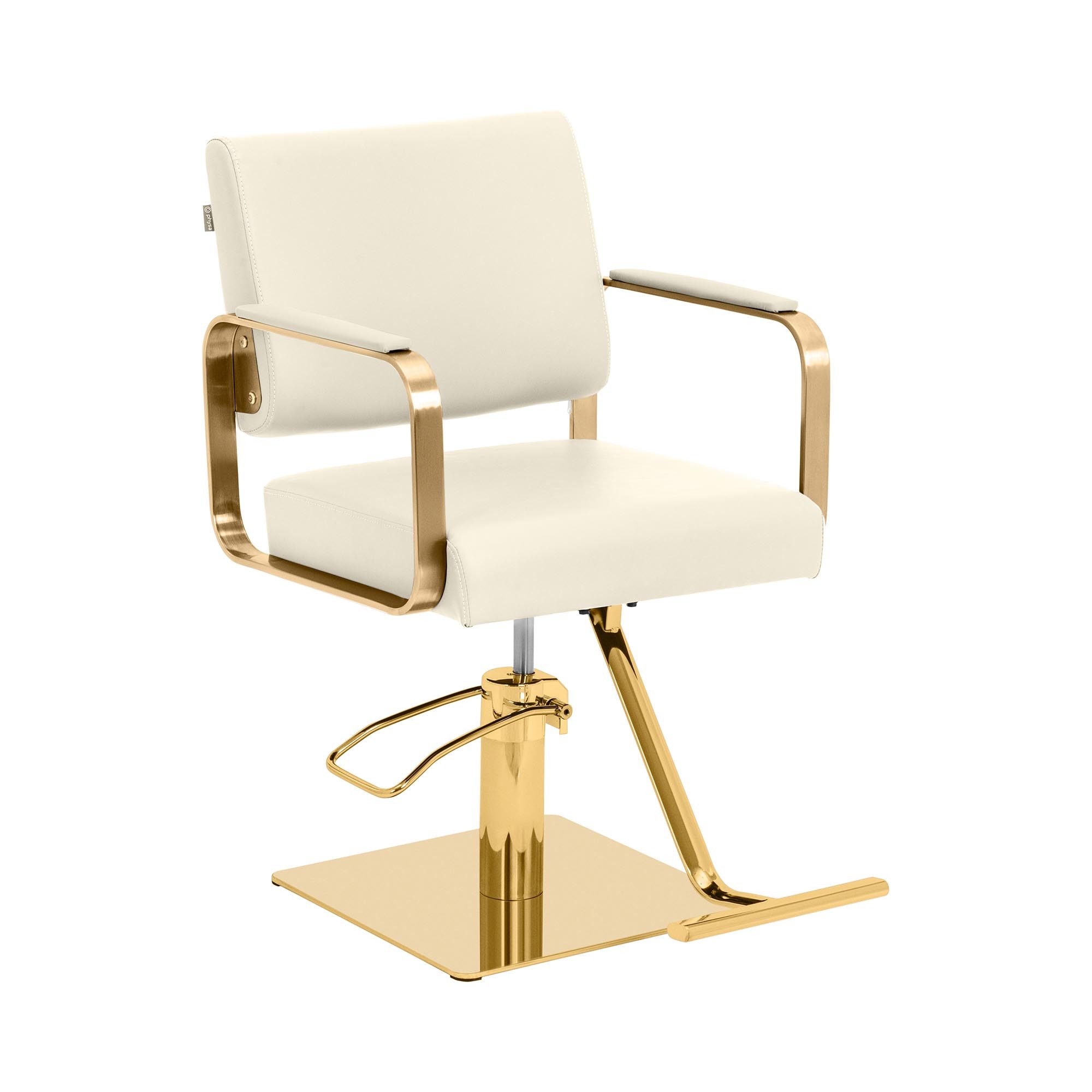 Physa Armlehnstuhl Friseurstuhl mit Fußstütze höhenverstellbar Barber-Stuhl günstig online kaufen