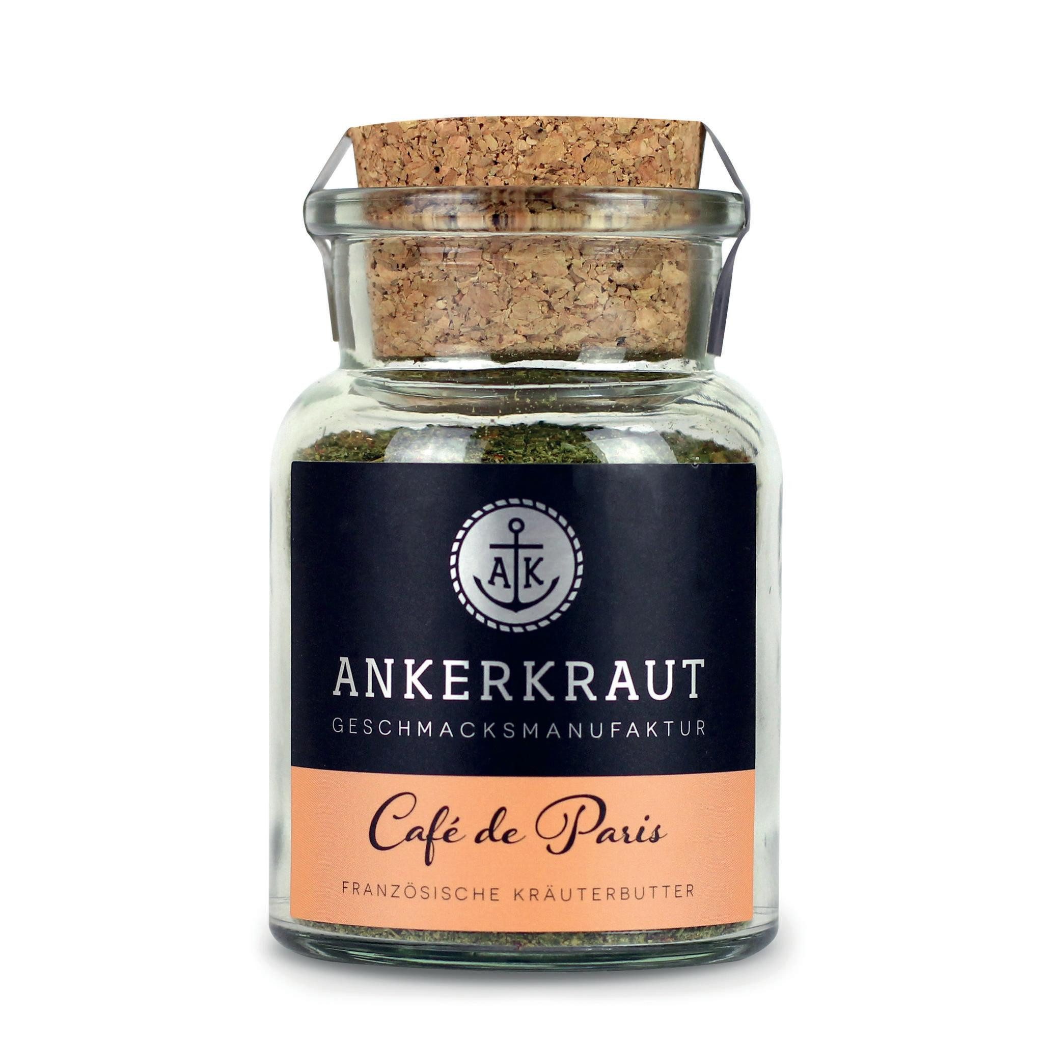 Ankerkraut Gewürz Café de Paris, Café de Paris, 65g im Korkenglas